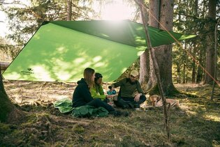 Покрив за палатка - покривало AMAZONAS® Traveller XXL - зелено