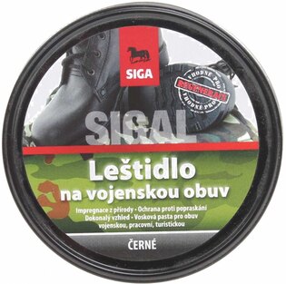 Полир за военни обувки Siga 250 g
