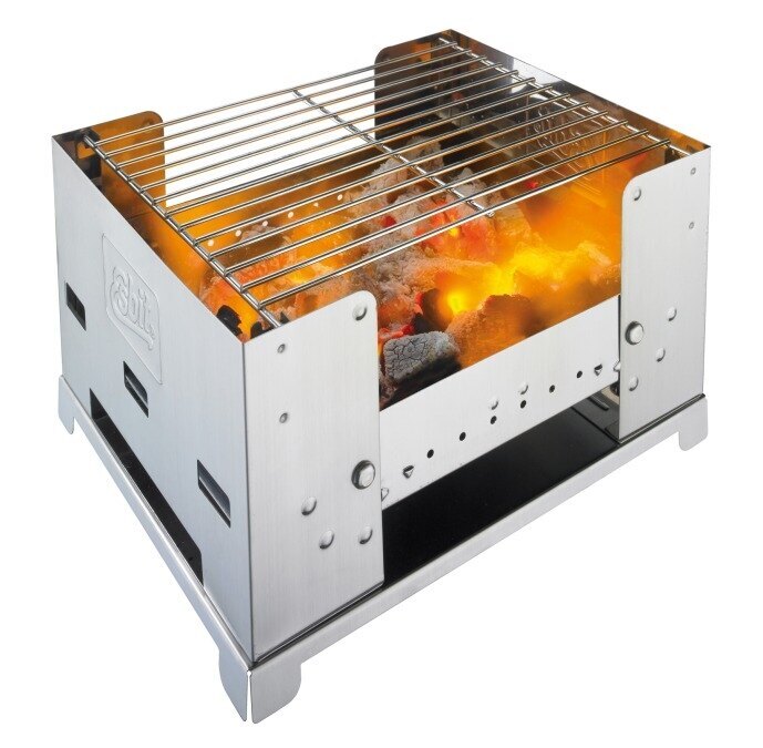 Преносимо сгъваемо барбекю ESBIT® BBQ300S на дървени въглища