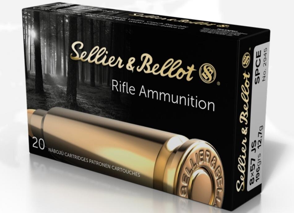 Сачми JS SPCE Sellier & Bellot® / 8x57 / 12,7 g - 196 grs / 20 бр.