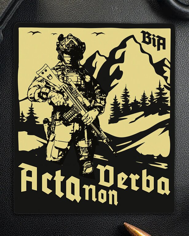 Самолепка Acta Non Verba Brothers in Arms®