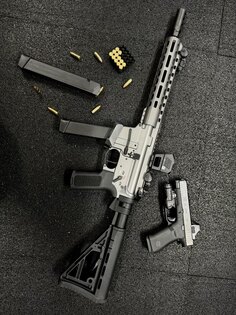 Самозареждаща се пушка AR15-9 Dynamic PCC 10,5" / калибър 9mm Schmeisser®