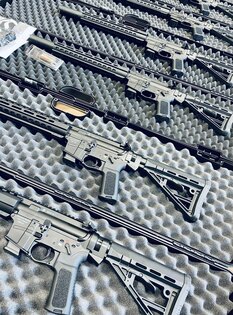 Самозареждаща се пушка AR15-9 S4F SD10,5" / калибър 9 мм Schmeisser® / интегриран заглушител A-Tec