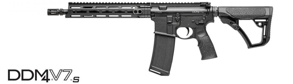 Самозарядна пушка Daniel Defense® DDM4 V7 S M-Lok 11,5" / калибър 5,56×45 мм NATO