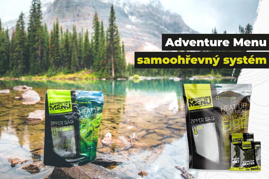 Самозатопляне ALL IN (3 x 30 g + 2 x 60 g + чанта с цип) Adventure Menu®