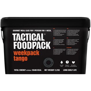 Седмичен пакет с храна за извънредни ситуации Weekpack Tango Tactical Foodpack®