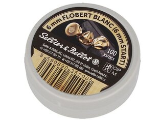 Sellier & Bellot® акустични патрони / 6 mm Flobert Blanc / 100 бр