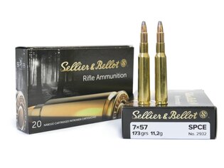 Sellier & Bellot® патрони SPCE / 7x57 / 11,2 g - 173 grs / 20 бр