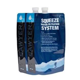 Сгъваема бутилка SAWYER® 2 литра, комплект 2 бр.