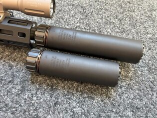 Шумозаглушител ACS-K HexaLug / калибър .223 Rem Acheron Corp®