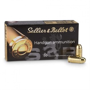 Снаряди FMJ Sellier&Bellot® / 9 mm Browning Court / 6 g - 92 grs / 50 бр