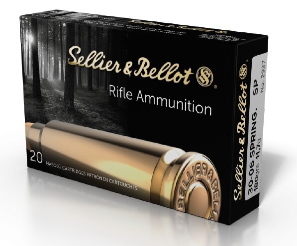 SP Sellier & Bellot® патрони / 30-06 Spring. / 11,7 g - 180 grs / 20 бр