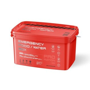 Спешен пакет храна Emergency Food / Water Pro Ration®, кутия 23 порции