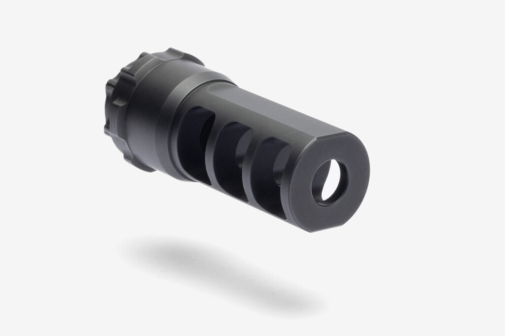 Спирачка на дулото / адаптер за заглушител Muzzle Brake / калибър 7.62 mm Acheron Corp®