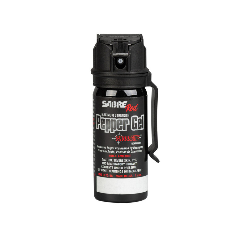 Спрей за самозащита Crossfire Flip-Top с клипс Sabre Red®, гел