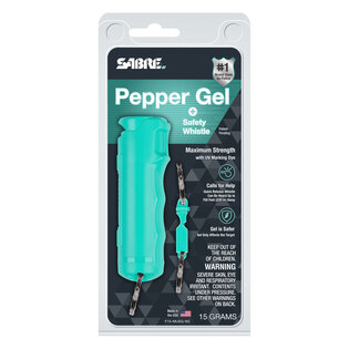 Спрей за самозащита Pepper Gel / свирка 2в1 Sabre Red®