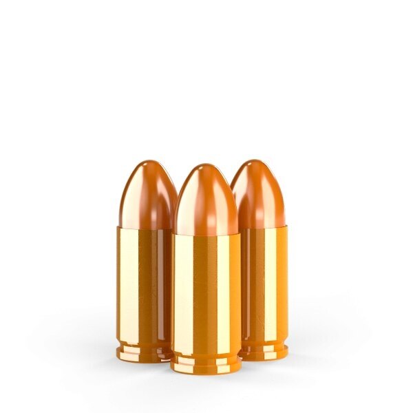 Стандартни патрони FMJ GetLoad® / 9 mm Luger / 8 g - 124 grs / 1200 бр