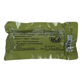 Стерилен полевий бинт Combat First BCB®, Small
