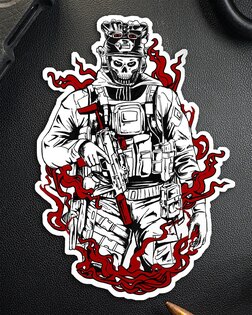 Стикер Hard Times Brothers in Arms®