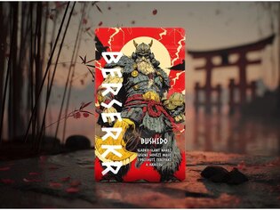 Сушено говеждо месо / джърки BUSHIDO - Терияки & фъстъци Berserker®