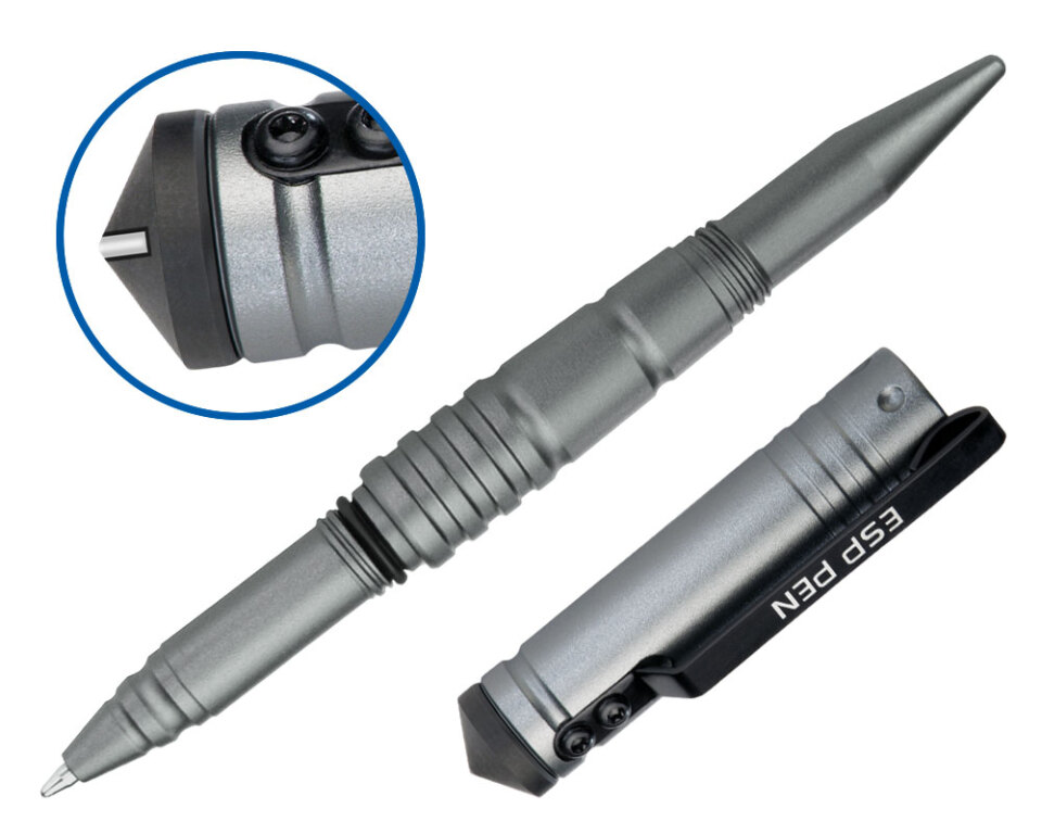 Тактическа писалка с чукче за чупене на стъкла KBT03 ESP®
