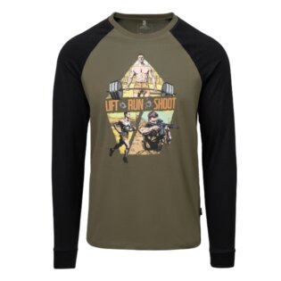 Тениска Long Lift, Run, Shoot Helikon-Tex®