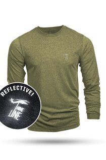 Тениска с дълъг ръкав Reflective Dropline Logo Nine Line®