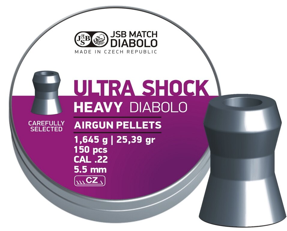 Тежки Ultra Shock 5.5 мм JSB® / 150 бр