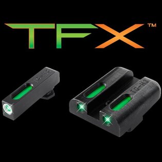 TFX Tritium / Fiber-Optic Truglo® прицел - Glock® High Set