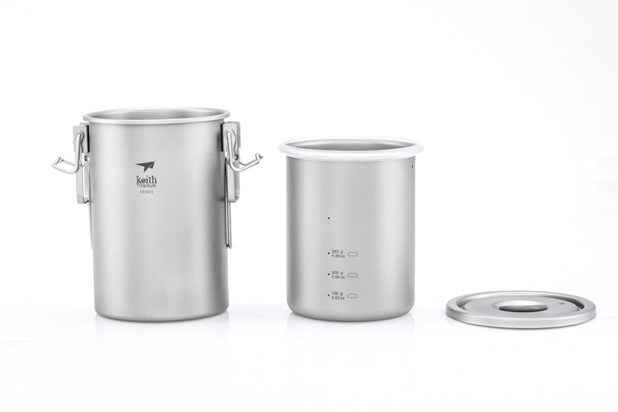 Титаниева мултифункционална тенджера Cooker Keith® 900 ml