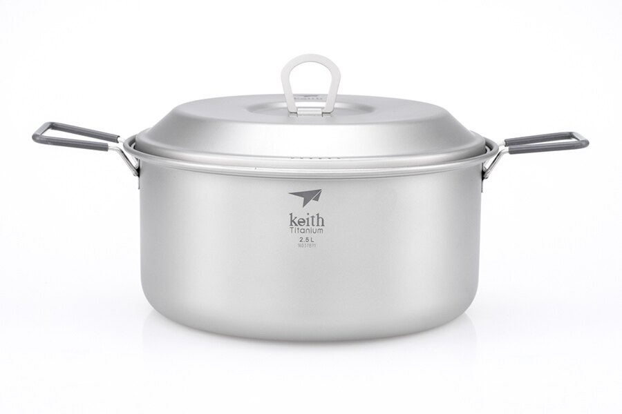 Титаниева тенджера Cook Keith® 2,5 л