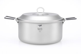 Титаниева тенджера Cook Keith® 2,5 л