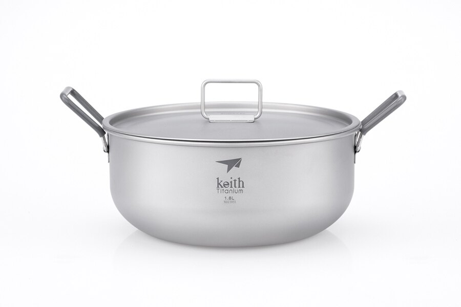Титаниева тенджера Keith® 1,8 л