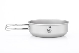 Титанови съдове с дръжка Keith® 600 ml