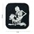 Тъкан знак Two Skeletons 101 INC®