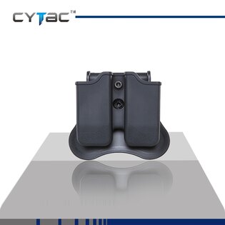 Универсален калъф за двоен пълнител Cytac® - черен