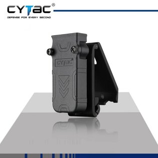 Универсален калъф за пълнител с клипс за колан Cytac® 9 мм, .40 и .45 - черен