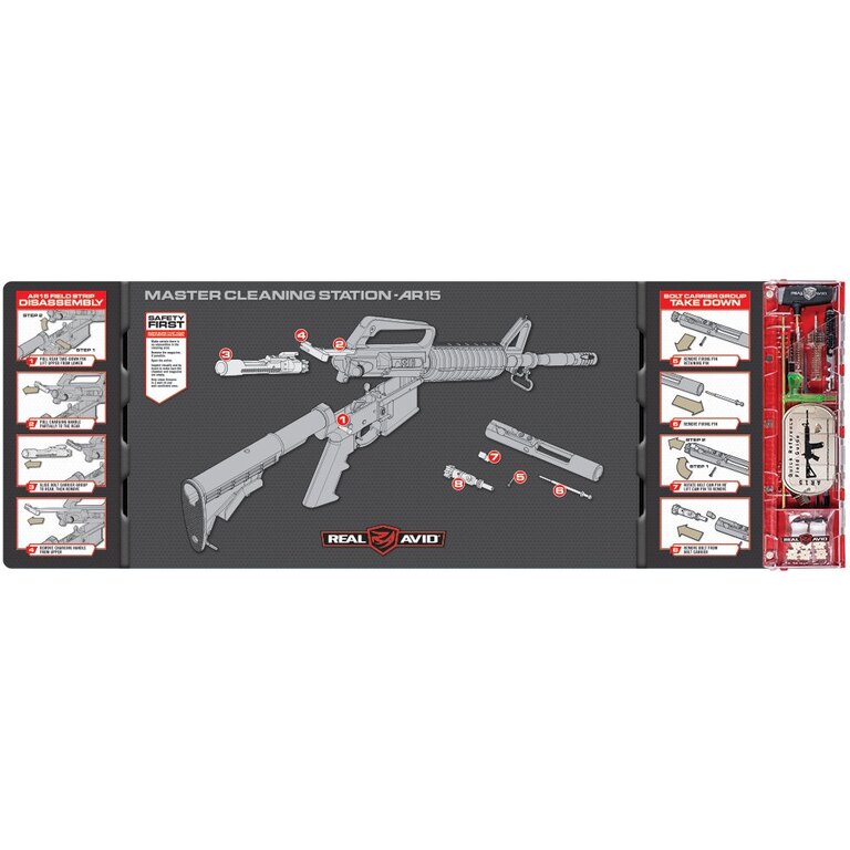 Универсален комплект за почистване AR15 Real Avid®