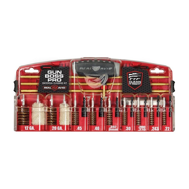 Универсален почистващ комплект Gun Boss® Pro Real Avid®