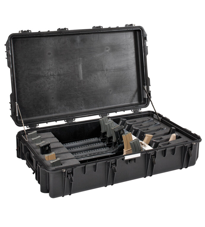 Устойчив водоустойчив куфар за 6 пушки 10826 Explorer Cases® / с пяна
