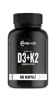 Витамин D3 + K2 + MCT масло Rigad®