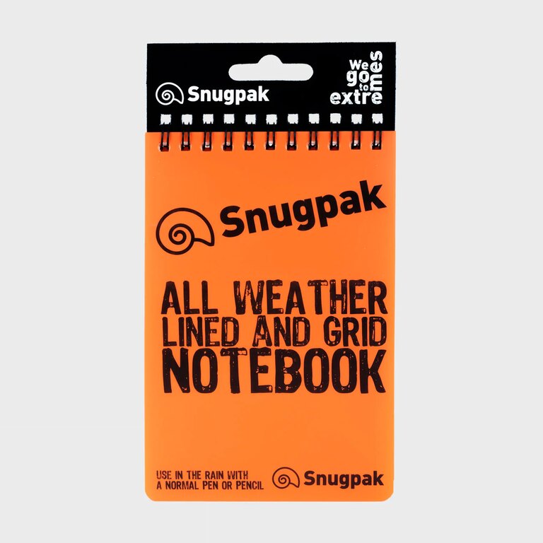 Водоустойчив бележник Snugpak® на редове, квадратчета