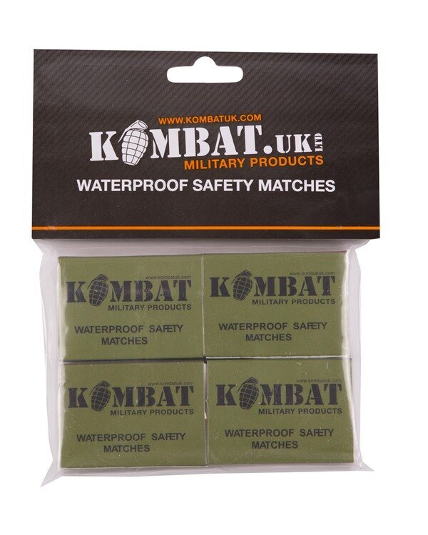 Водоустойчиви кибрити Kombat UK®, 4 бр.