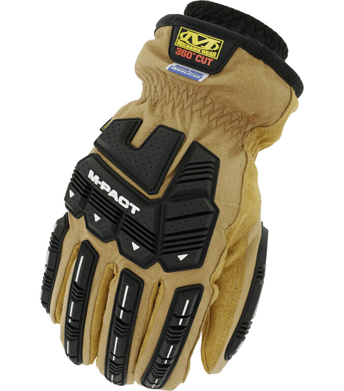 Водоустойчиви кожени ръкавици M-Pact® Driver F9-360 Mechanix Wear®